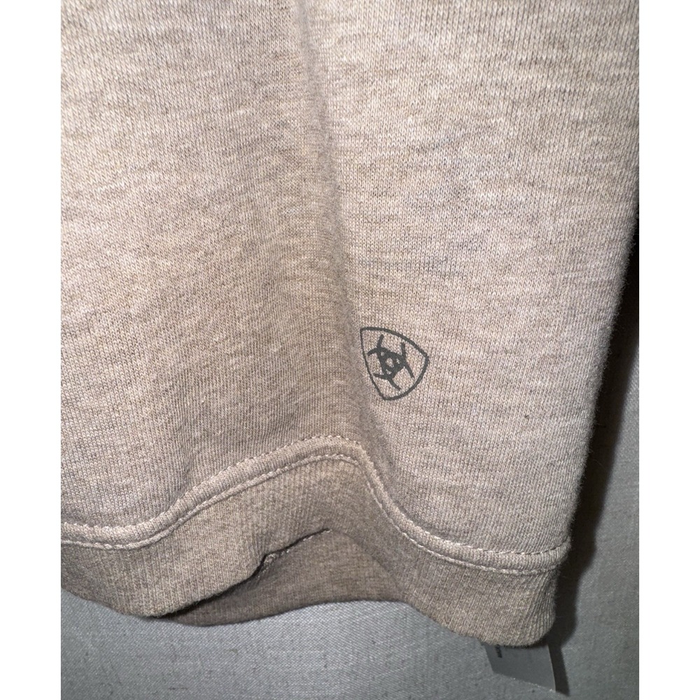 Ariat Women's M Rainbow Vista Aztec Reversible Sweatshirt Southwest Brown $70 - Picture 3 of 9